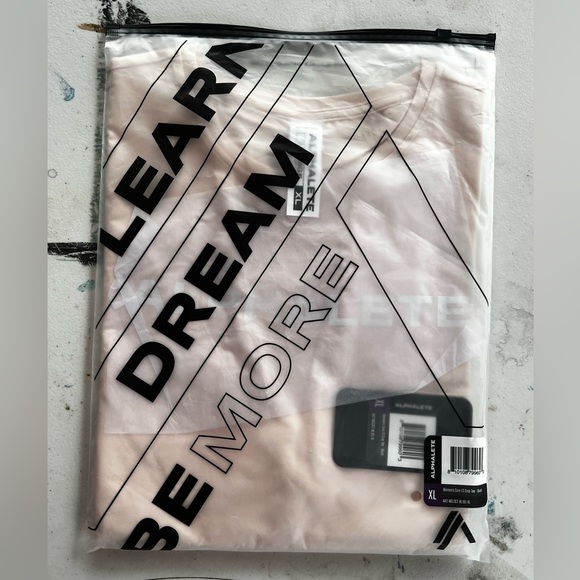 Alphalete Core LS Crop Tee - Blush - Picture 6 of 6